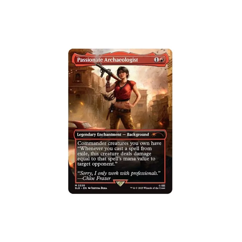 Magic the Gathering Secret Lair x PlayStation (Uncharted) NON FOIL - English